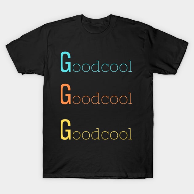 goodcool sticker T-Shirt by kickstart